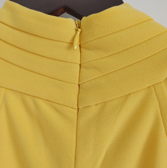 Rachel Rachel Roy Halter Sheath Dress - Yellow - Size Small - Picture 7 of 9